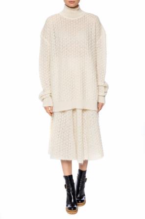 Braided skirt with ruffle, zdjęcie 2 Braided skirt with ruffle od JIL SANDER